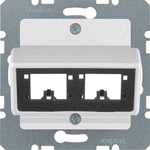 Berker 14721404 Zentralplatte für 1 oder 2 Einzelmodule Reichle&De-Massari alu, matt Mesch Shop Berker 14721404 Zentralplatte für 1 oder 2 Einzelmodule Reichle&De-Massari alu, matt Mesch Shop